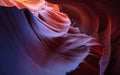 Colorful Sandstone at Antelope Canyon