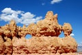 Hoodoos in Bryce Canyon, Utah, USA Royalty Free Stock Photo