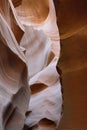 Colorful sandstone walls, Lower Antelope Canyon, Hasdestwazi, LeChee Chapter, Navajo Nation, Arizona Royalty Free Stock Photo