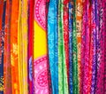 Colorful Sarongs in Bali.
