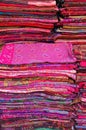 Colorful scarfs Royalty Free Stock Photo