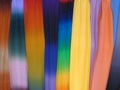 Colorful Scarves-7958 Royalty Free Stock Photo