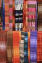 Colorful Scarves of Essaouira, Morocco Royalty Free Stock Photo