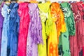 Colorful scarves Royalty Free Stock Photo