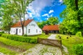 Colorful scenery in Kumrovec.