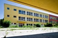 Colorful school building