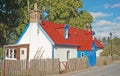 Colorful Scottish cottage