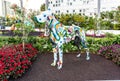 The Dogs and Cats Walkway and Sculpture Gardens just opened at Maurice Ferre Park in downtown Miami