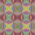 Colorful seamless hypnotic abstract spiral ray stripe pattern background Royalty Free Stock Photo