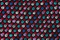 Colorful Seamless Pattern on Cloth Royalty Free Stock Photo