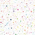 Colorful seamless pattern. Vector stains, blots, splashes