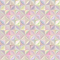 Colorful seamless striped mosaic tile pattern background - vector floor graphic