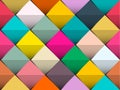 Colorful Seamless Vector Background with Retro Squares Suitable for Web or Print Designs