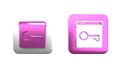 Colorful Secure your site with HTTPS, SSL icon isolated on white background. Internet communication protocol. Square