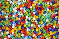 Colorful seed beads background