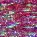 Colorful sequined surface background Royalty Free Stock Photo