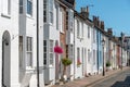 Colorful serial houses in Brighton