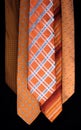 Colorful set of neckties