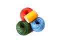 Colorful sewing balls isolated