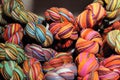 Colorful shawls Royalty Free Stock Photo