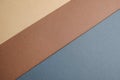Colorful sheets of cardboard as background, top view Royalty Free Stock Photo