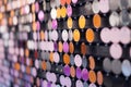 Colorful shiny background circles