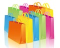 Colorful shopping bags