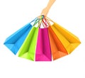 Colorful shopping bags