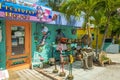 Colorful shops on Pine Island Road