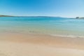 Colorful shore in Lazzaretto beach in Alghero Royalty Free Stock Photo