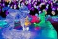 Ice sculpture night, Beijing