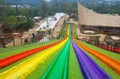 colorful slide tourist spots