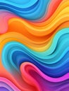 Colorful Slime Creative Abstract Wavy Texture.