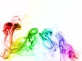 Colorful Smoke Royalty Free Stock Photo