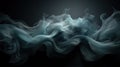 Colorful smoke billowing against a dark background Royalty Free Stock Photo