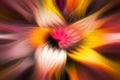 Colorful smooth flower shaper swirl abstract background Royalty Free Stock Photo