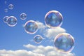 Colorful Soap Bubbles Royalty Free Stock Photo