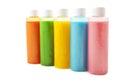 Colorful soap in a row Royalty Free Stock Photo