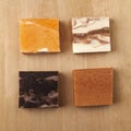 Colorful soaps