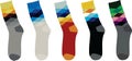Colorful sock. argyle pattern Royalty Free Stock Photo