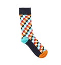 Colorful sock on white background Royalty Free Stock Photo