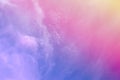 Colorful soft cloud and sky with pastel gradient color for background backdrop and postcard Royalty Free Stock Photo