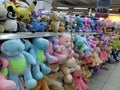 Colorful soft toys