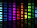 Colorful Soundwaves Background Means Frequencies Music And Party