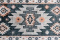 Native American design rug Royalty Free Stock Photo