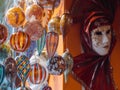 Colorful souvenirs from the famous murano glass Royalty Free Stock Photo