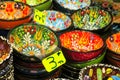 Colorful souvenirs from turkish market