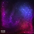 Colorful Space Galaxy Background with Light, Royalty Free Stock Photo