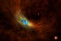 Colorful space nebula Royalty Free Stock Photo