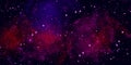 Colorful space shot of milky way galaxy with stars on a night sky. Galaxy background Royalty Free Stock Photo